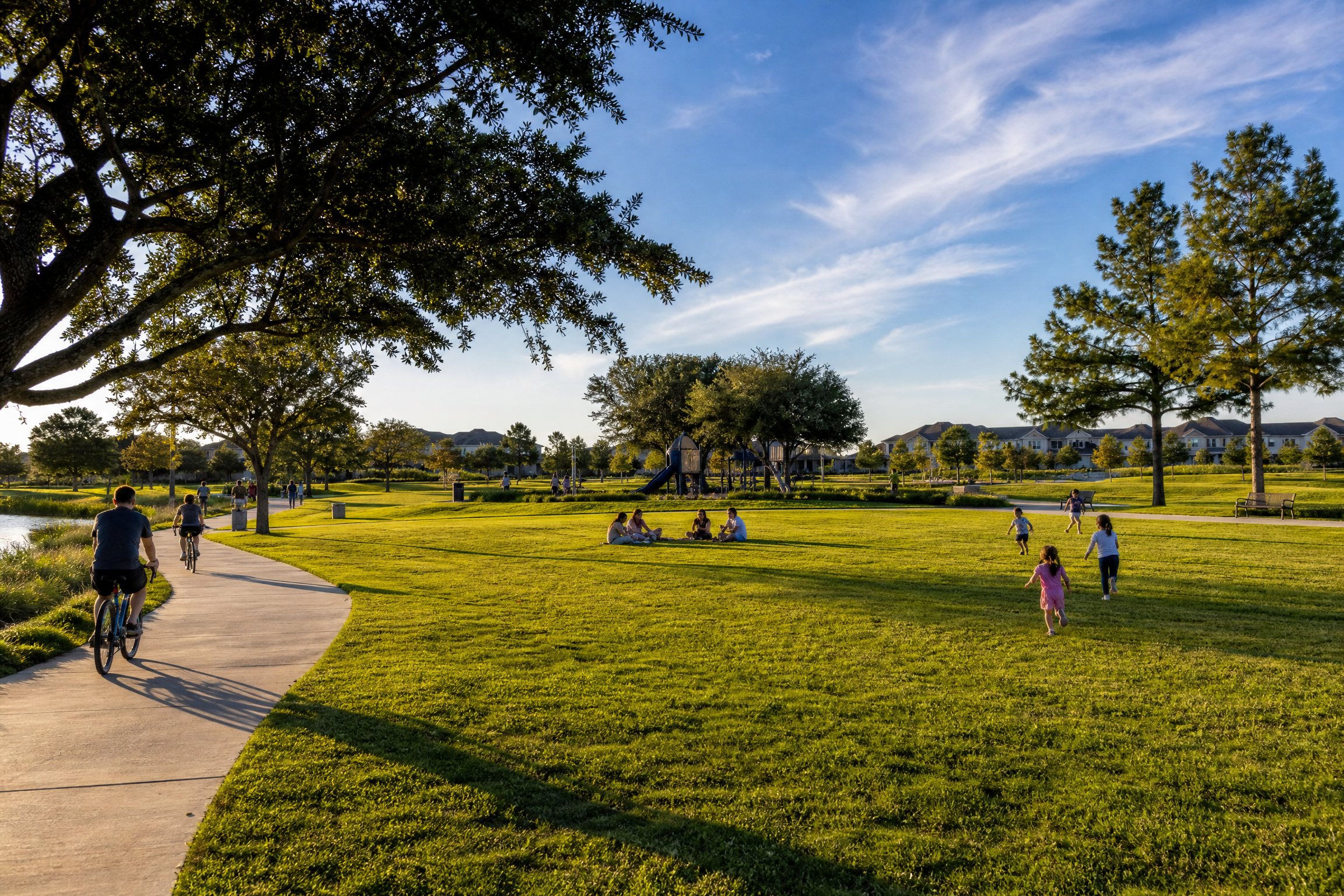 Green space and nature at Emory Glen