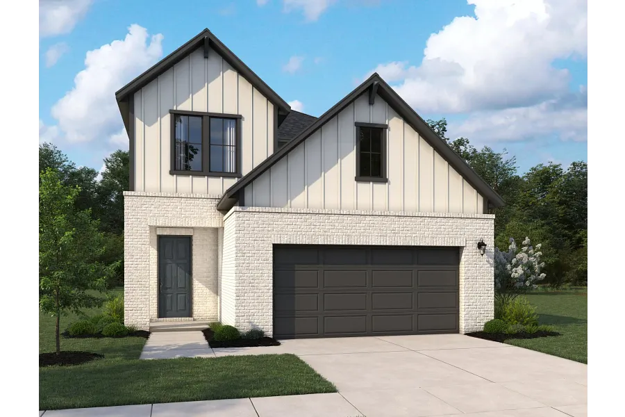 Azalea floor plan elevation — Emory Glen