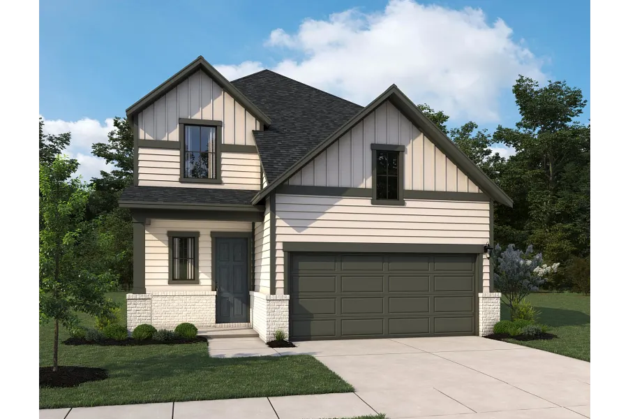 Esperanza floor plan elevation — Emory Glen