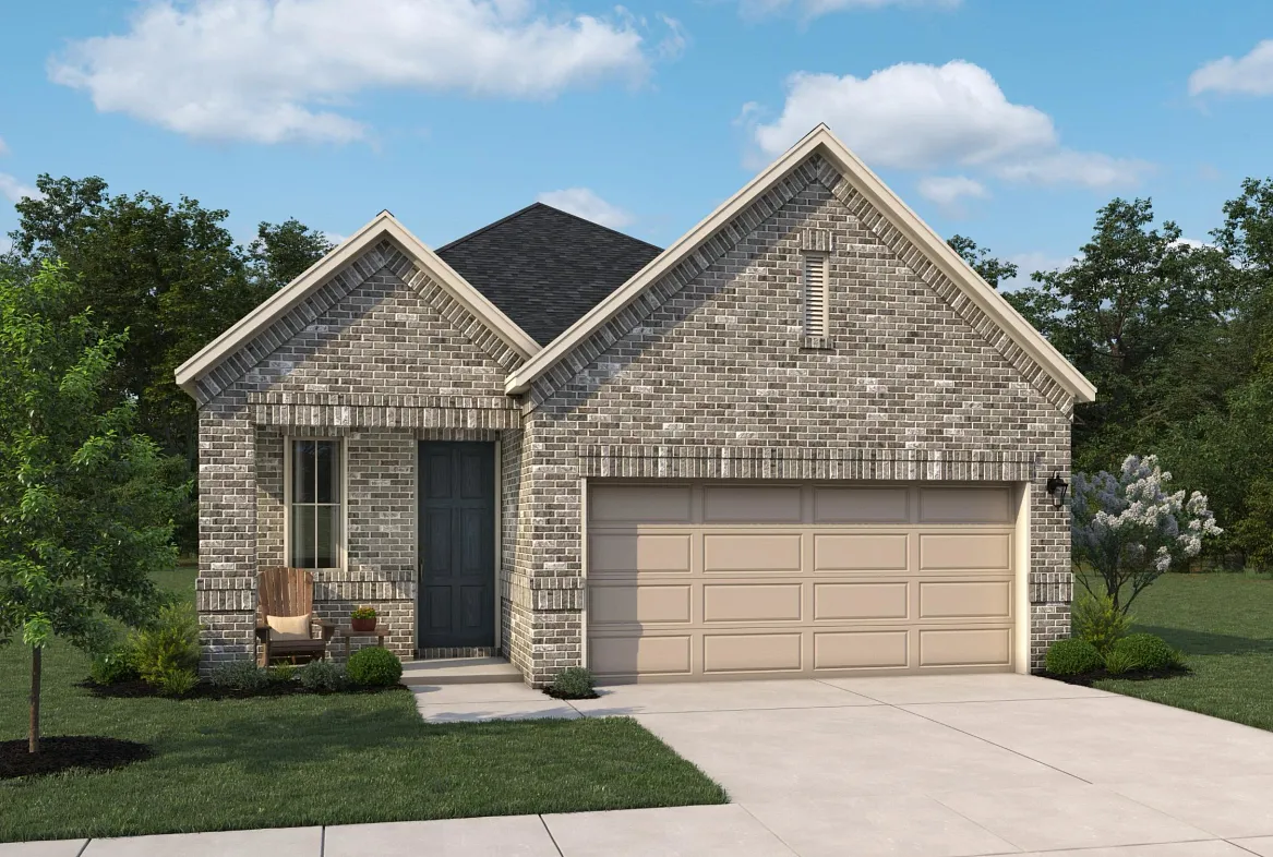 Sage floor plan elevation — Emory Glen