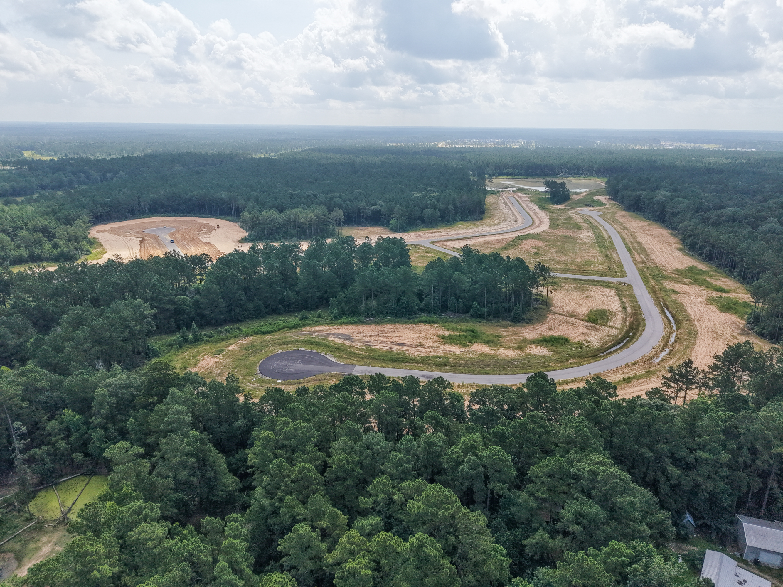 Pine Rock South · Wooded 1-Acre Canopy Aerial
